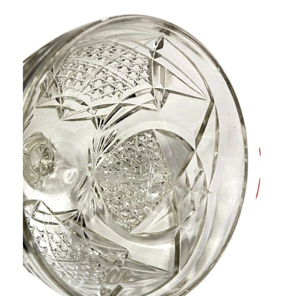 New Martinsville Glass No. 500 Wetzel Butter Dish 1900-1944 EAPG Kitchenware - Picture 7 of 7